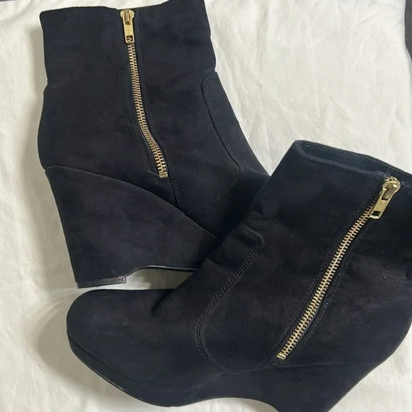 H&M WEDGE BOOTS SIZE 9 - Picture 2 of 5